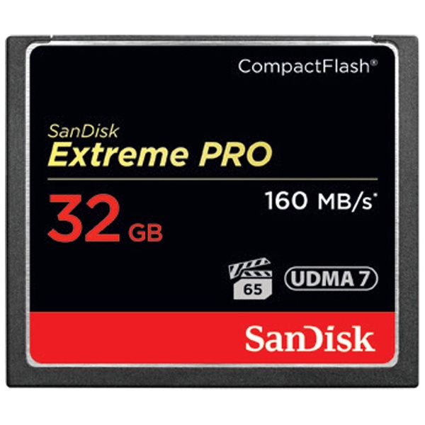 コンパクトフラッシュ ExtremePRO（エクストリームプロ） SDCFXPS-032G-J61 [32GB]