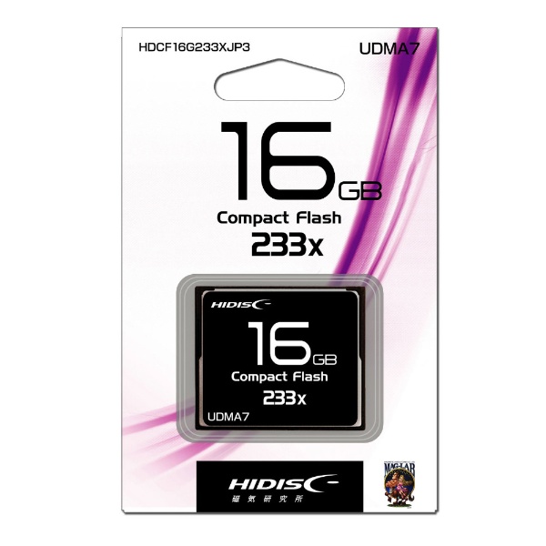 コンパクトフラッシュ HDCF16G233XJP3 [16GB]